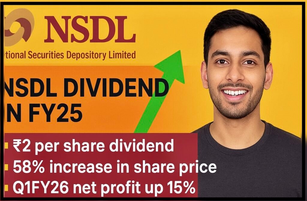 NSDL Share Price - NSDL ने डिविडेंड की घोषणा की